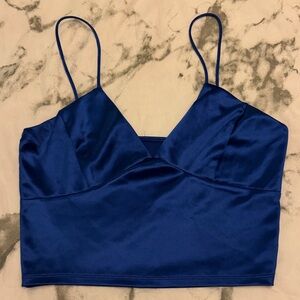 Papaya Navy Blue Top
